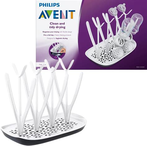 Collage of positive user review snippets for the Philips Avent drying rack