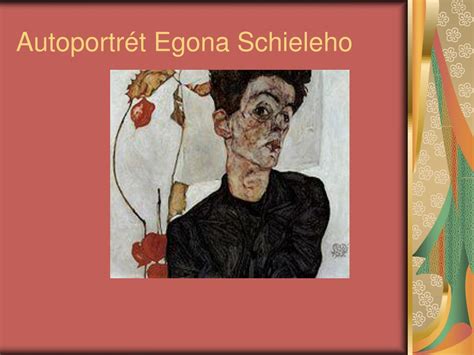 Autoportrét Egona Schieleho