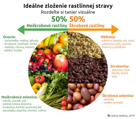 Ilustrácia zdravej rastlinnej stravy