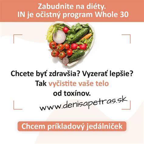 Príklad vyváženého jedálnička na diéte