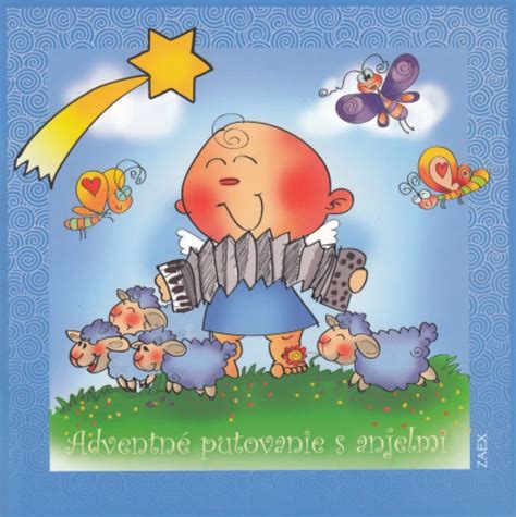 Ilustrácia nebeského rebríka s anjelmi