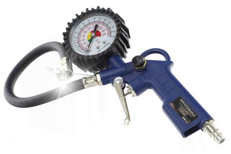 Manometer na kontrolu tlaku v pneumatikách kočíka