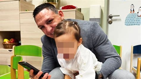 Gábor Boráros s dcérou