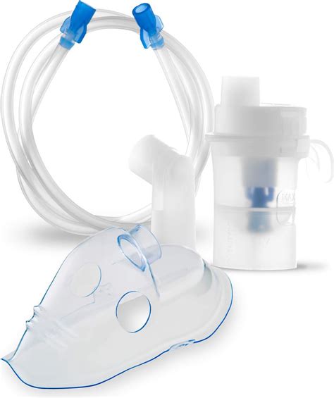 Ilustrácia dieťaťa inhalujúceho pomocou nebulizátora