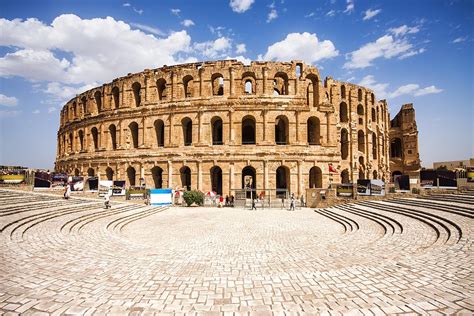 Amfiteáter v El-Jem, Tunisko