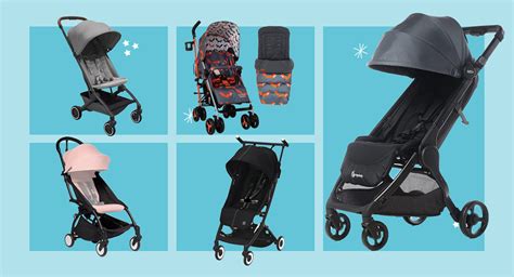 Collage of popular stroller models