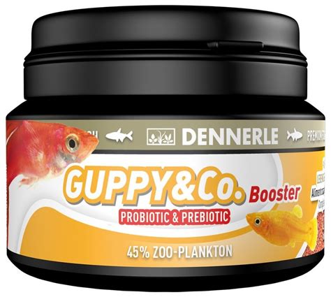 Rôzne typy krmiva pre gupky
