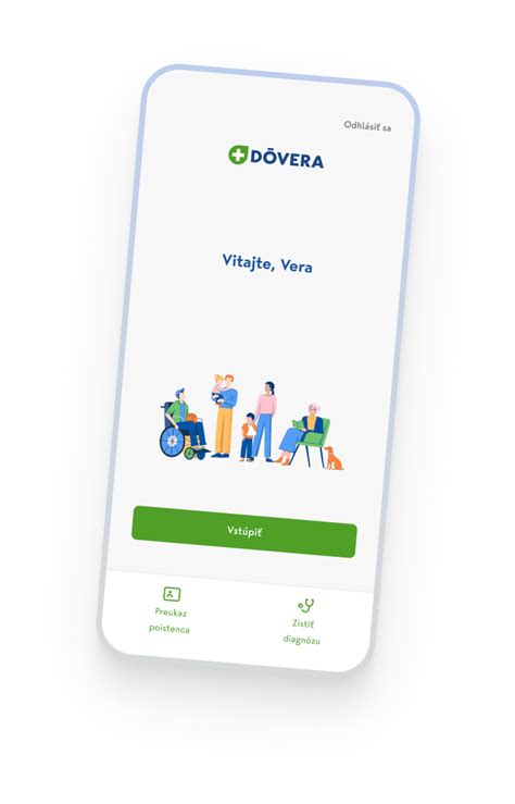 Ilustrácia osoby používajúcej počítač na prihlasovanie do online služby