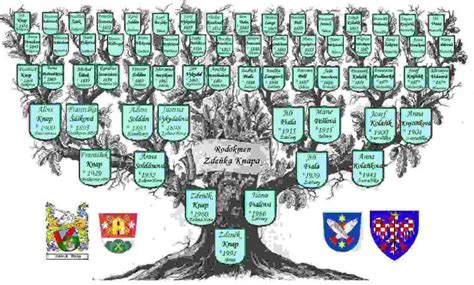 Genealogický strom Hadíkovcov