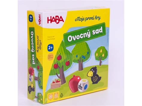 HABA Ovocný sad - herné komponenty a hráči