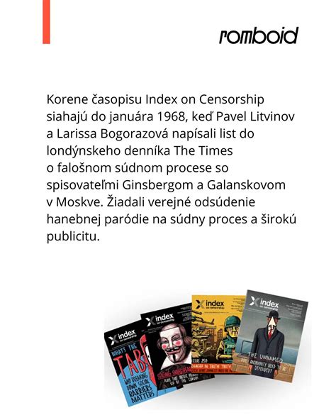Obálka starého literárneho časopisu Romboid