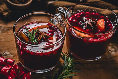 Vianočný punč pripravený na predaj