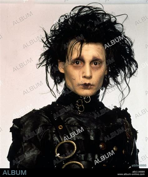 Johnny Depp ako Edward Scissorhands