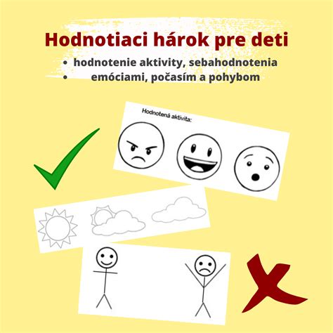 Ilustrácia: Detský hodnotiaci hárok s emoji a symbolmi počasia