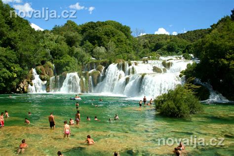 Národný park Krka vodopády