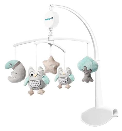 BabyOno hudobný kolotoč nad postieľku s hračkami