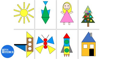 Dieťa tvoriace mozaiku z magnetických geometrických tvarov