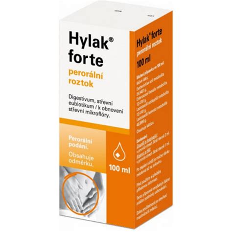 Zloženie a mechanizmus účinku Hylak Forte