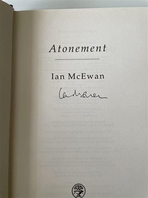 Záložka s knihou Ian McEwan Atonement