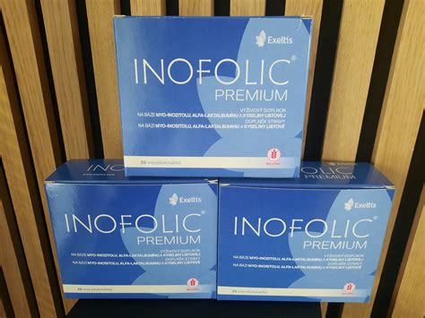 Balenie Inofolic a Folandrol s letákom