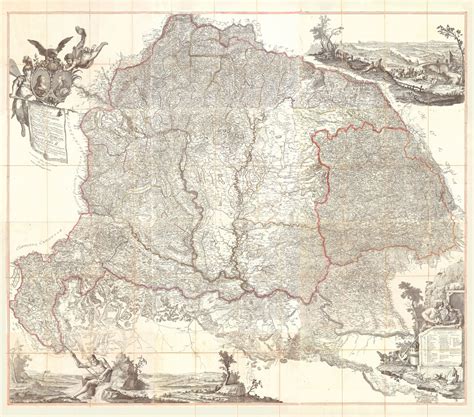 mapa historickej Rijeky v 19. storočí