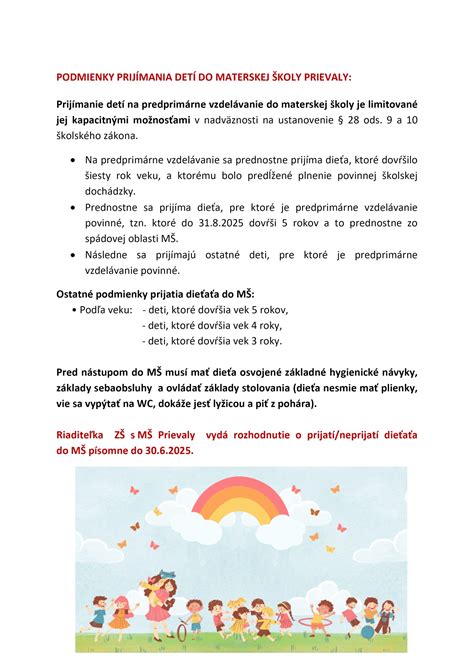 Infografika: Kľúčové faktory pri výbere materskej školy