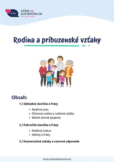 Rodina - zložité vzťahy