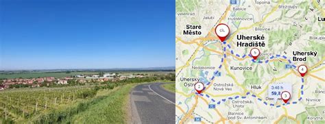Miestopisná mapa Uherského Ostrohu a Uherského Hradiště