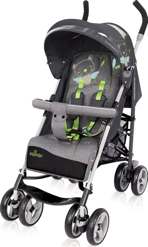 rozložený kočík Baby Design Travel Quick s dieťaťom