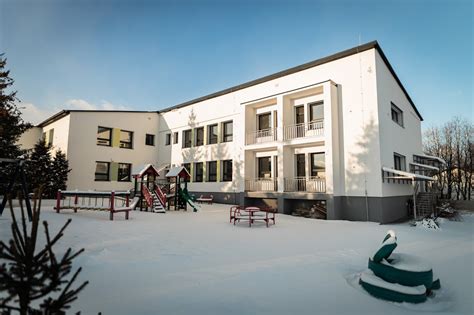 moderná budova materskej školy po rekonštrukcii