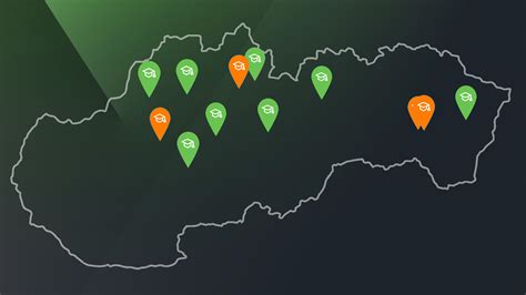 Mapa vzdelávacích inštitúcií v Michalovciach