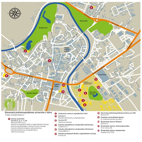 Prehľadná mapa detských jaslí v Nitre