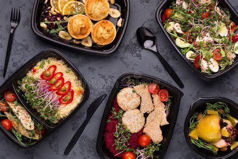 various healthy meals