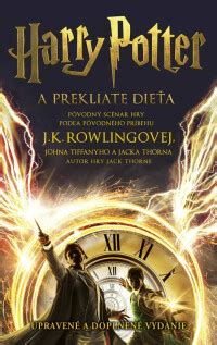 Harry Potter a prekliate dieťa obálka knihy
