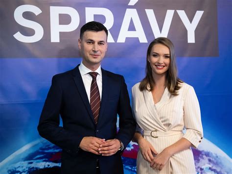 Jozef Kubánek v spravodajskom štúdiu