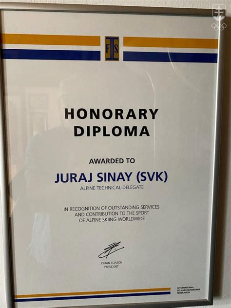 Prehľad ocenení Juraja Sinaya