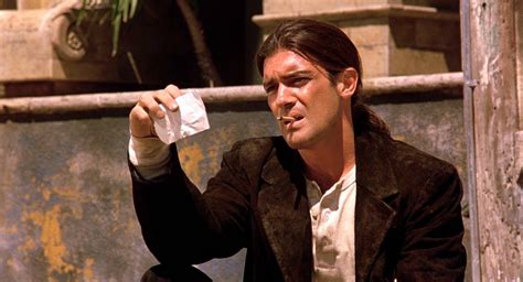 Antonio Banderas ako El Mariachi vo filme Desperado