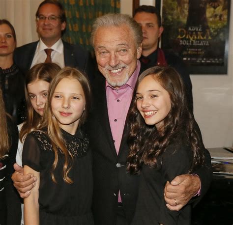 Karel Gott s dcérou Charlotte na krste CD