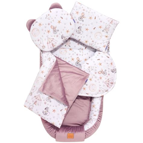 Sada detského hniezda, zavinovačky a vankúšika