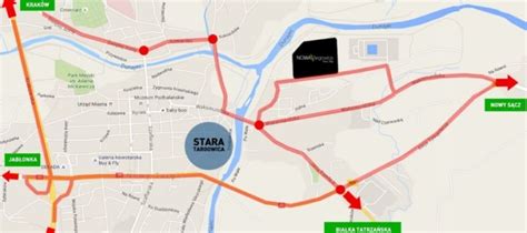 Živá atmosféra na trhovisku v Nowom Targu