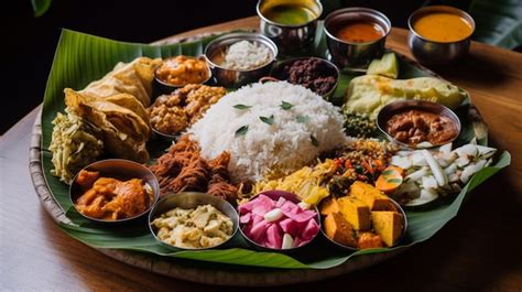 Compartmentalized plate with different food items
