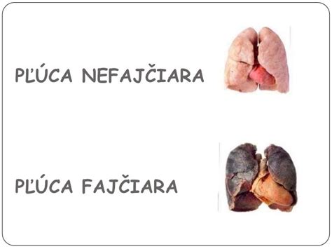 Poškodené pľúca fajčiara