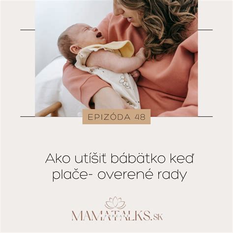 bábätko si šúcha nos a snaží sa utíšiť