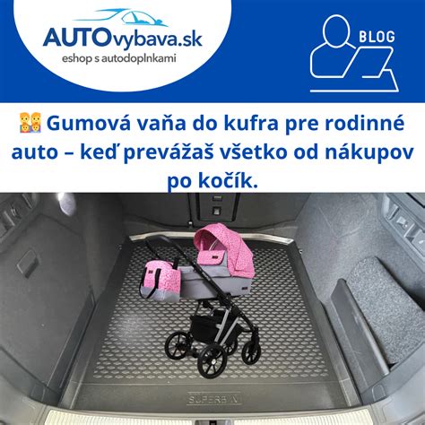rodič skladá kočík do kufra auta