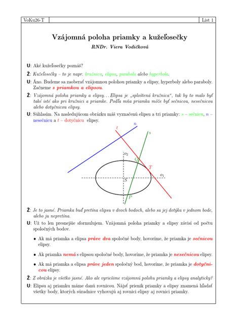 Počiatočná geometrická konštrukcia kočiara s kružnicou a priamkou