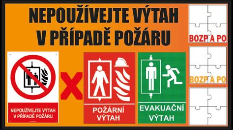 požiarna značka únikovej cesty na chodbe bytového domu