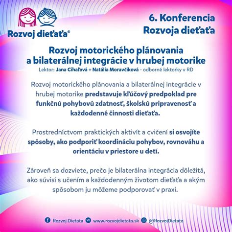 Mapa kognitívneho a motorického rozvoja dieťaťa prostredníctvom hry