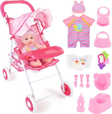 Doll stroller accessories