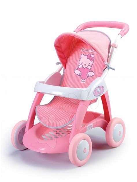 Hlboký kočík pre bábiku Hello Kitty Smoby Chuli Pop