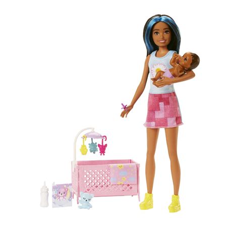 Barbie Skipper Babysitters Inc. set s kočíkom a bábätkom